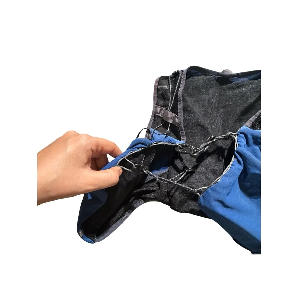 Patagonia Slope Runner Kids Blue Black Trail Running Hydration Vest Size M